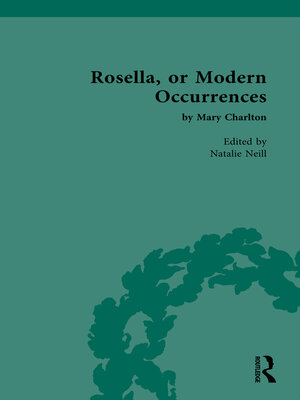 cover image of Rosella, or Modern Occurrences by Mary Charlton